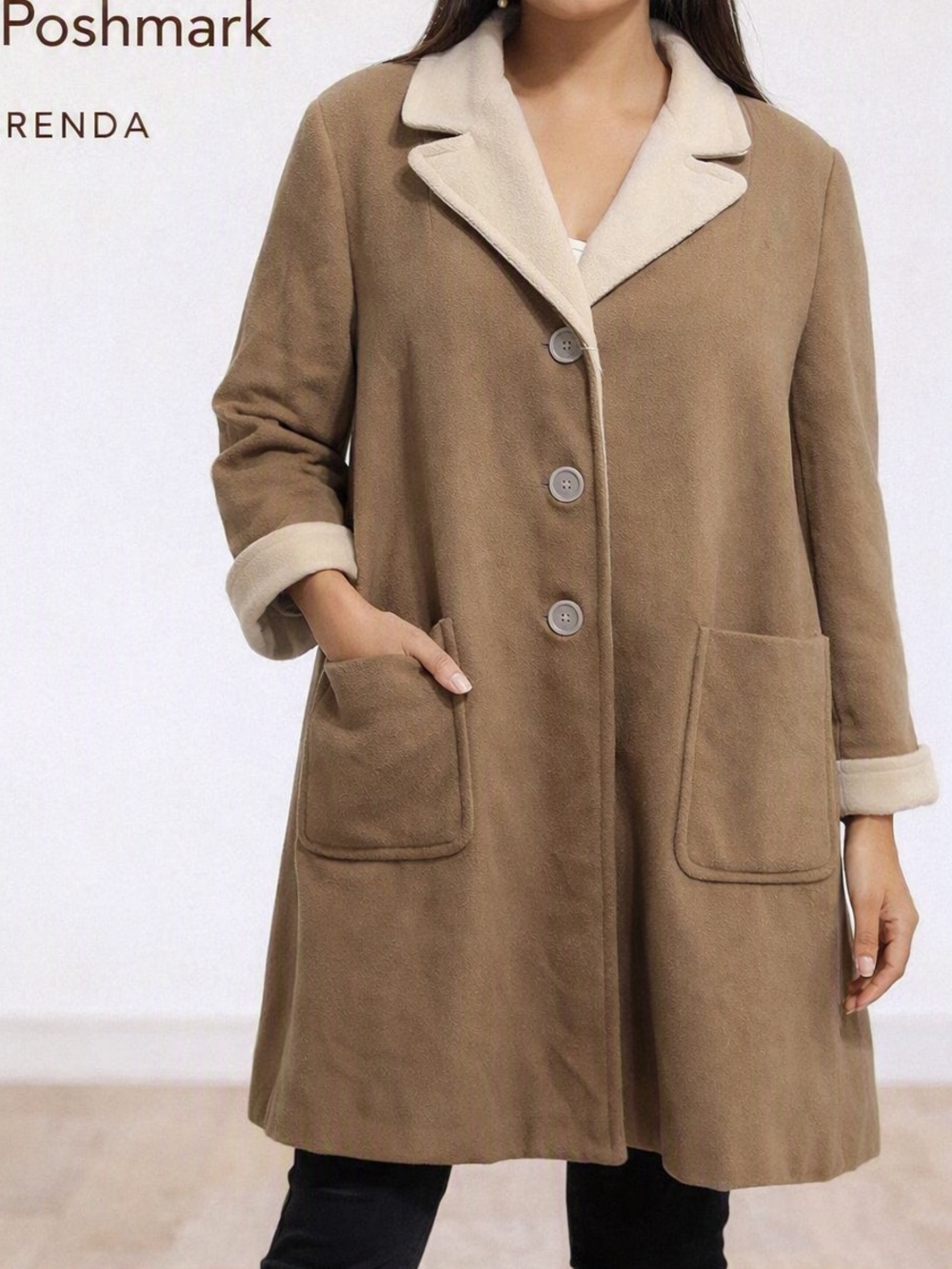 Vintage 1960’s Ed Behan’s swing coat union tag